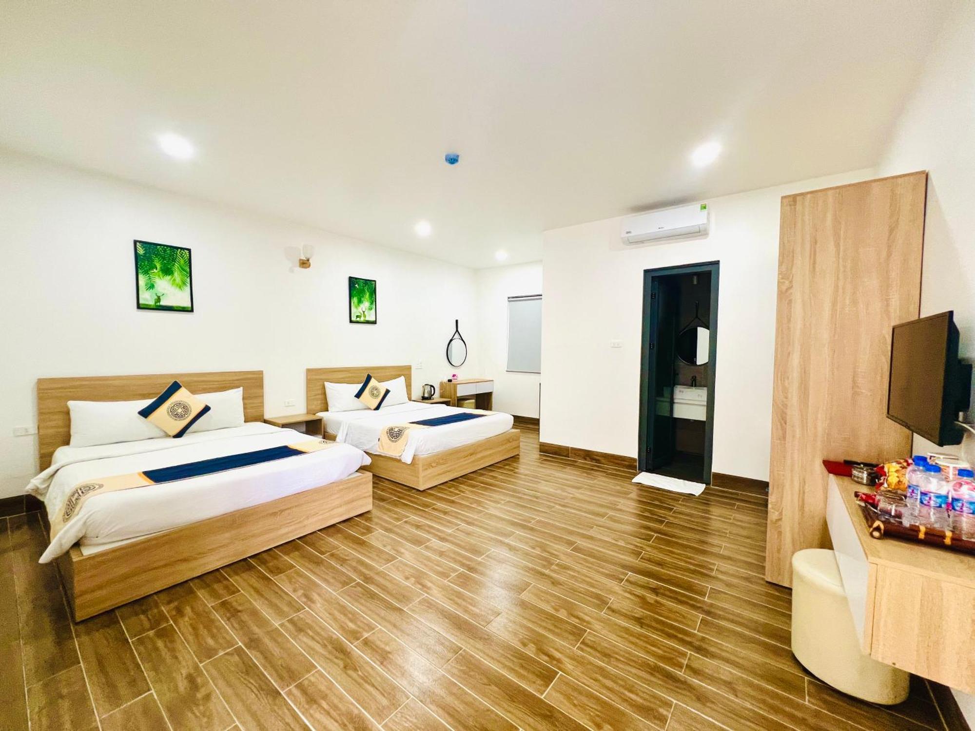 Khai Hoan Luxury Hotel Ben Cat Exterior foto