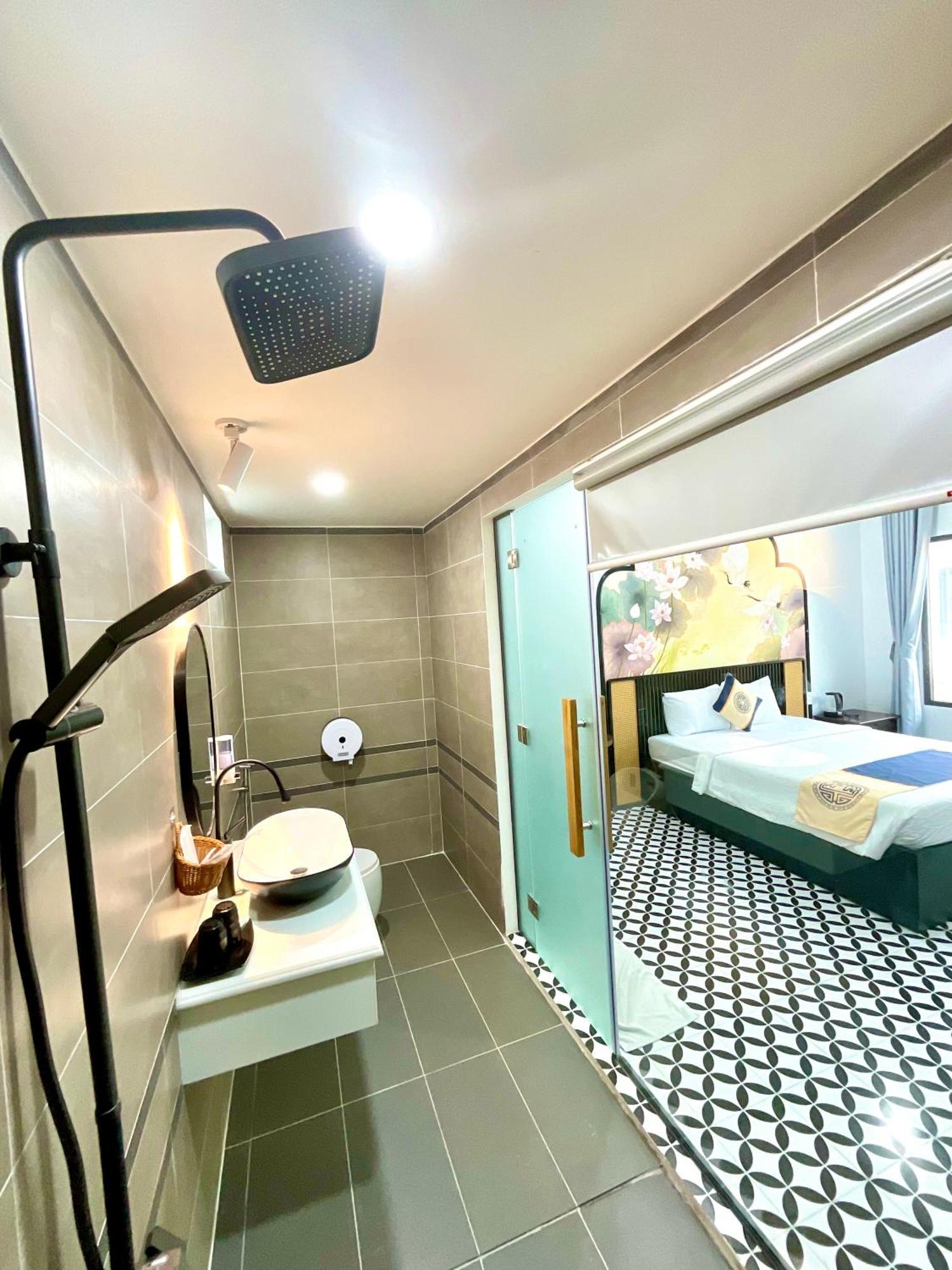 Khai Hoan Luxury Hotel Ben Cat Exterior foto